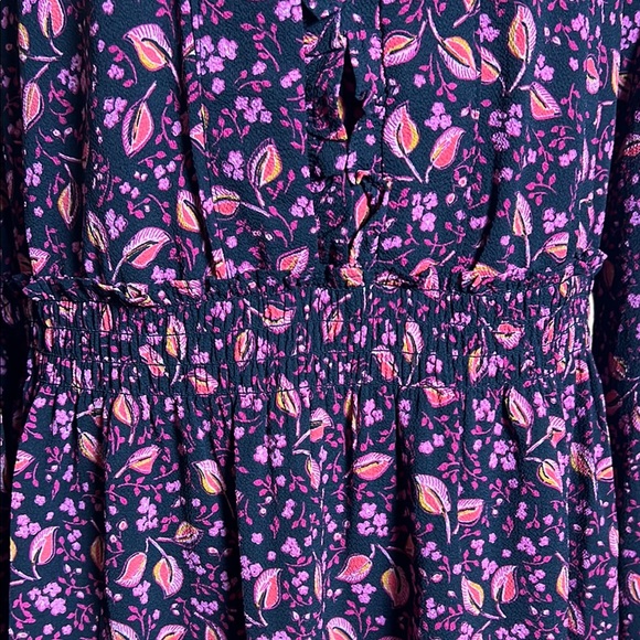 LONDON TIMES Smocked Tiered Dress - Picture 7 of 13